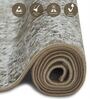 Cream and Olive Persian 5x7 Feet Machine Made Carpet