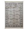 Cream and Taupe Persian 3x5 Feet Machine Made Carpet