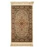 Cream Beige Persian 2x3 Feet Machine Made Runner