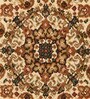 Cream Beige Persian 2x3 Feet Machine Made Runner