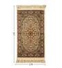 Cream Beige Persian 2x3 Feet Machine Made Runner