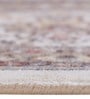 Cream Beige Persian 4x6 Feet Machine Made Carpet