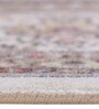 Cream Beige Persian 5x7 Feet Machine Made Carpet