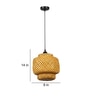 Luana Cream Iron Hanging Light