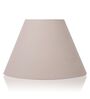 Plain 30cm Empire Cotton  Lampshade (Cream)