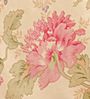 Floral (59x59) Cream & Pink Cotton Table Cloth