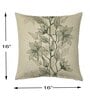 Cream Cotton Florals 16x16 inches Cushion Covers (Pack of 5)