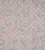 Cream Cotton Polyester Floral Print 145 GSM Double Bed Quilt