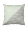 Cream Cotton Solid 18x18 inches Cushion Cover Set of 2