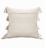 Cream Cotton Textured 24x24 inches Cushion Cover