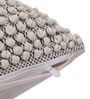 Cream Woven Cotton 18 x 18 Inches Cushion Covers (Set of 2)