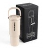 Cream DualSip Stainless Steel Double Wall Insulated Tumbler 1.2 Litre
