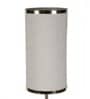 Starlet Cream Fabric Shade Shelf Floor Lamp With Iron Base