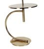 Starlet Cream Fabric Shade Shelf Floor Lamp With Iron Base