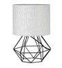 Cream Fabric Table Lamp