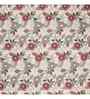 Cream Floral 144 TC Cotton Single Bed Sheet Bedsheet 1 Pillow Prime Collection
