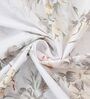 Cream Floral 180 TC Cotton King Bedhseet 2 pillow covers