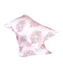 Cream Floral 186 TC Glace Cotton King Sized Double Bedsheet with 2 Pillow Covers