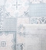 Blue Traditional 400 TC Cotton Queen Bedsheet with 2 Pillow covers Luxury Series Collection