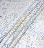 Grey Traditional 400 TC Cotton Queen Bedsheet with 2 Pillow covers Luxury Series Collection