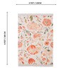 Cream Floral Hand Woven 6 Ft X 4 Ft  Dhurrie