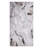 Cream Floral Polypropylene 5 ft x 2.5 ft Machine Made Runner