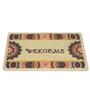 Cream Welcome PVC 15x23 Inches AntiSkid Door Mat