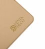 Cream Formal Plain Leather Rectangle Mousepad