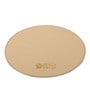 Cream Formal Plain Leather Round Mousepad
