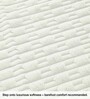 Cream Geometric Polyester Blend 4 X 6 Feet Machine Made Carpet