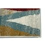Cream Geometric Polypropylene 6 ft x 9 ft Machine Made Carpet