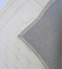 Cream Geometric Wool And Cotton 5 X 8 Ft Hand Tufted Carpet