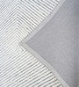 Cream Geometric Wool And Cotton 5 X 8 Ft Hand Tufted Carpet