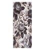 Grey Floral Polypropylene 5 Ft X 2 Ft Machine Made Runner