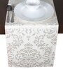 Cream Hallway Damasc Cotton Jacquard (60 x 13) Table Runner