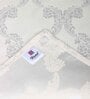 Cream Hallway Damasc Cotton Jacquard (84 x 13) Table Runner