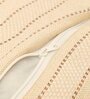 Cream Jute Stripes 16x16 inches Regular Cushion Covers (2Pcs) Cream Jute Stripes 16x16 inches Regular Cushion Covers (2Pcs)