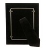 Cream Leather & Metal Weave Wall And Tabletop Photo Frame 5X7Inches