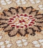 Cream Maroon Persian 2x3 Feet Machine Made Runner