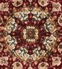 Cream Maroon Persian 2x3 Feet Machine Made Runner