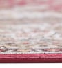 Cream Maroon Persian 2x3 Feet Machine Made Runner