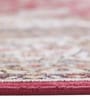 Cream Maroon Persian 5x7 Feet Machine Made Carpet