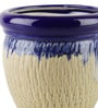 Matt 6 inch Cream Ceramic Planter