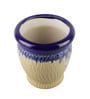 Matt 6 inch Cream Ceramic Planter
