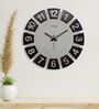 Cream Mdf Numeric Font 14.5 Inch Wall Clock