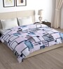 Multicolor Microfiber Abstract 180 GSM Fusion Reversible Single Comforter