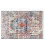 Multicolor Persian Polyester 3 ft x 5 ft Machine Made Carpet