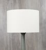 Tarter Cream Cotton Fabric Solid Lampshade