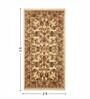 Cream Persian 2x3 Feet Machine Made Runner