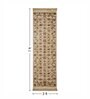 Cream Persian 2x7 Feet Machine Made Runner